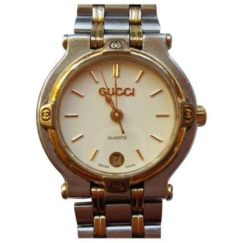 vintage gucci quartz women's watch|1980s gucci watches for women.